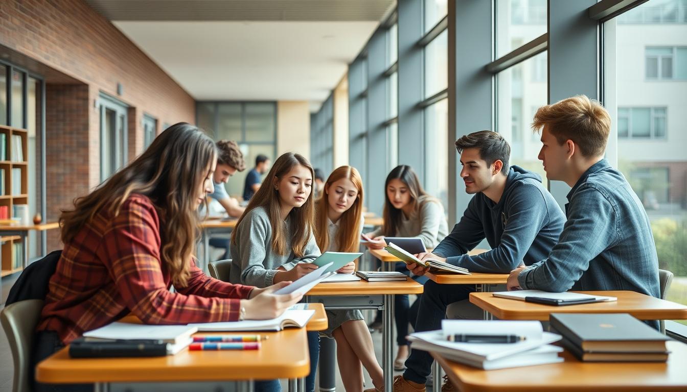 Organized study environment supporting productive learning